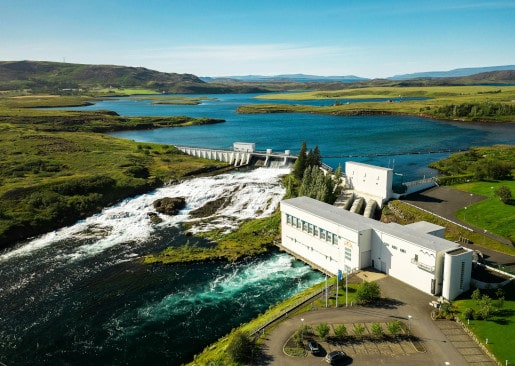 Landsvirkjun water dam